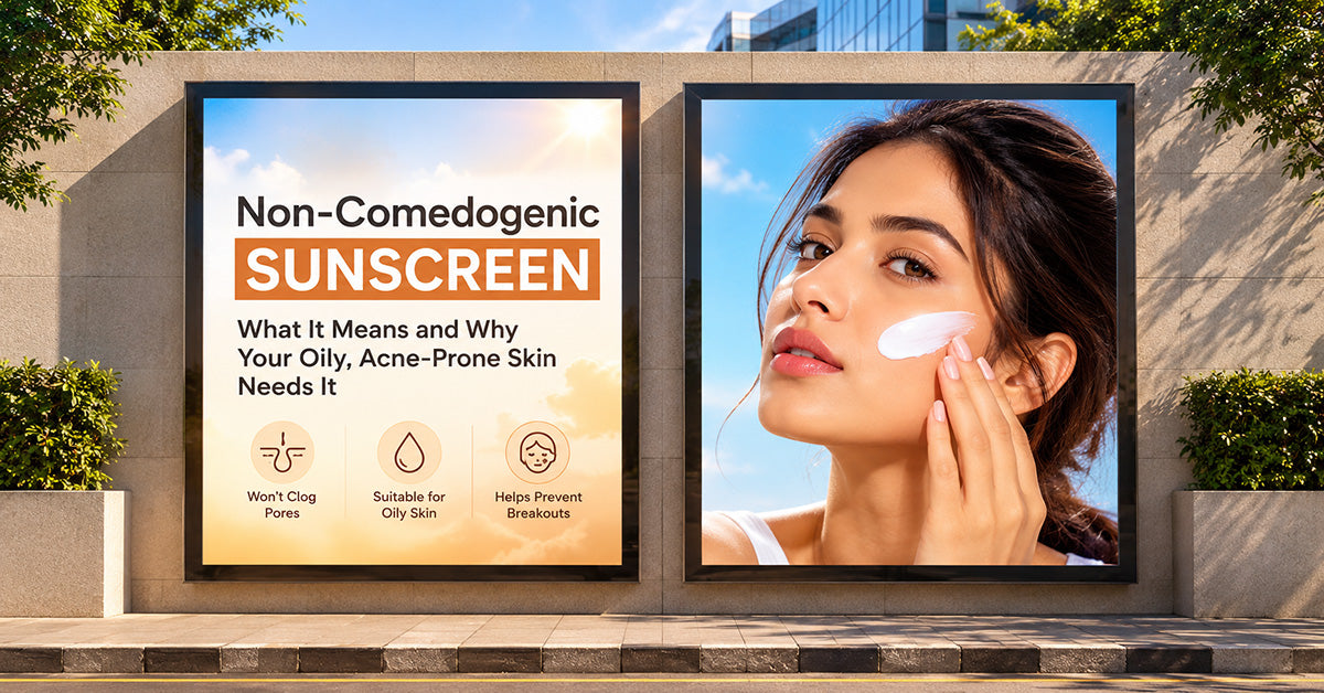 Non-Comedogenic Sunscreen: What It Means and Why Your Oily, Acne-Prone Skin Needs It