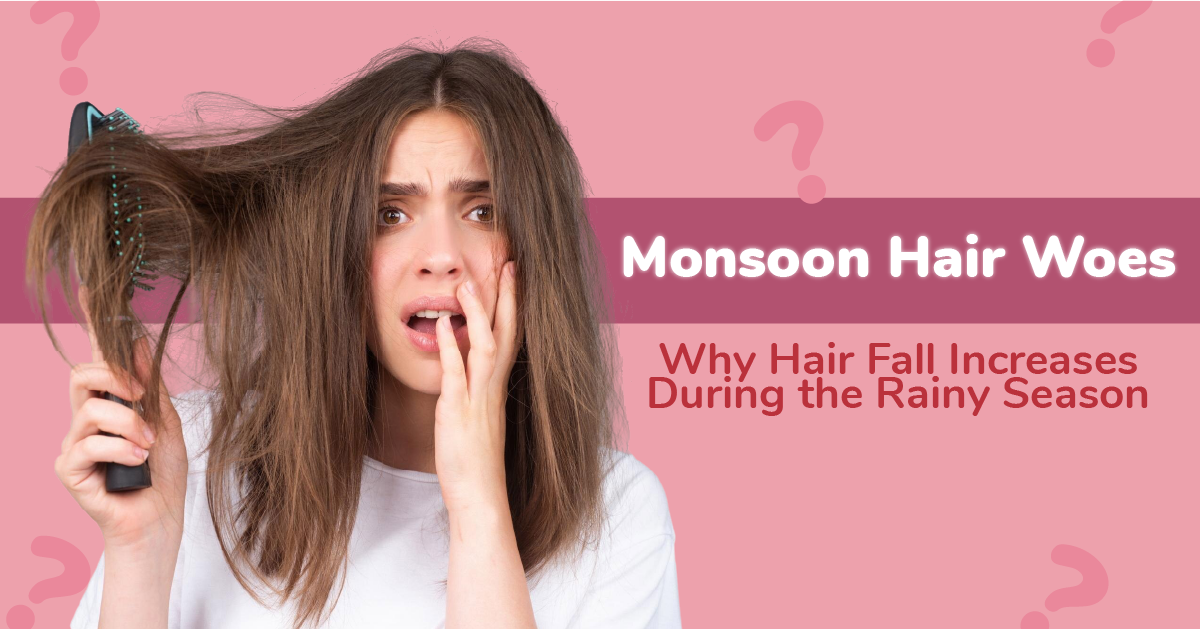 Hair fall in monsoon