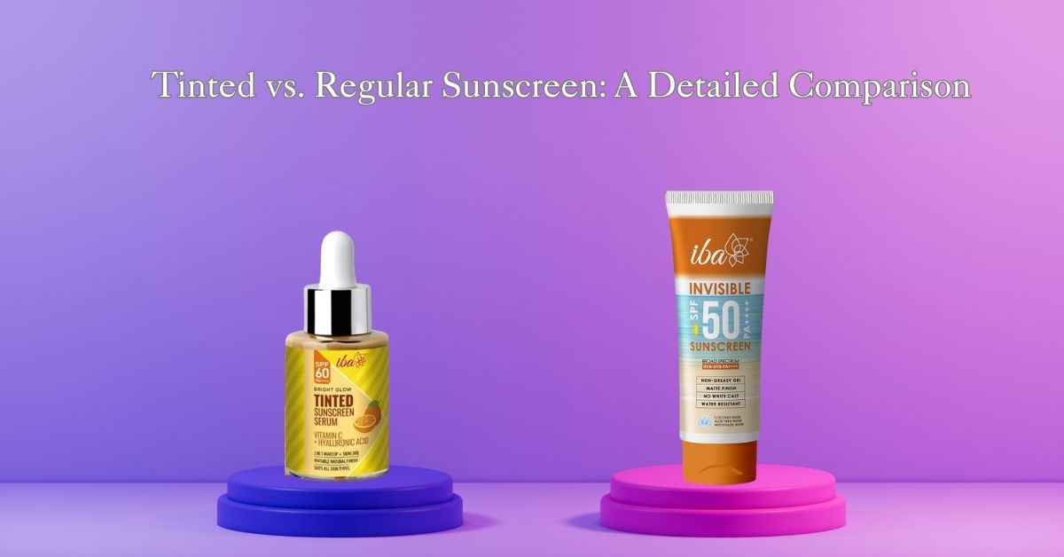 Tinted vs. Regular Sunscreen: A Detailed Comparison