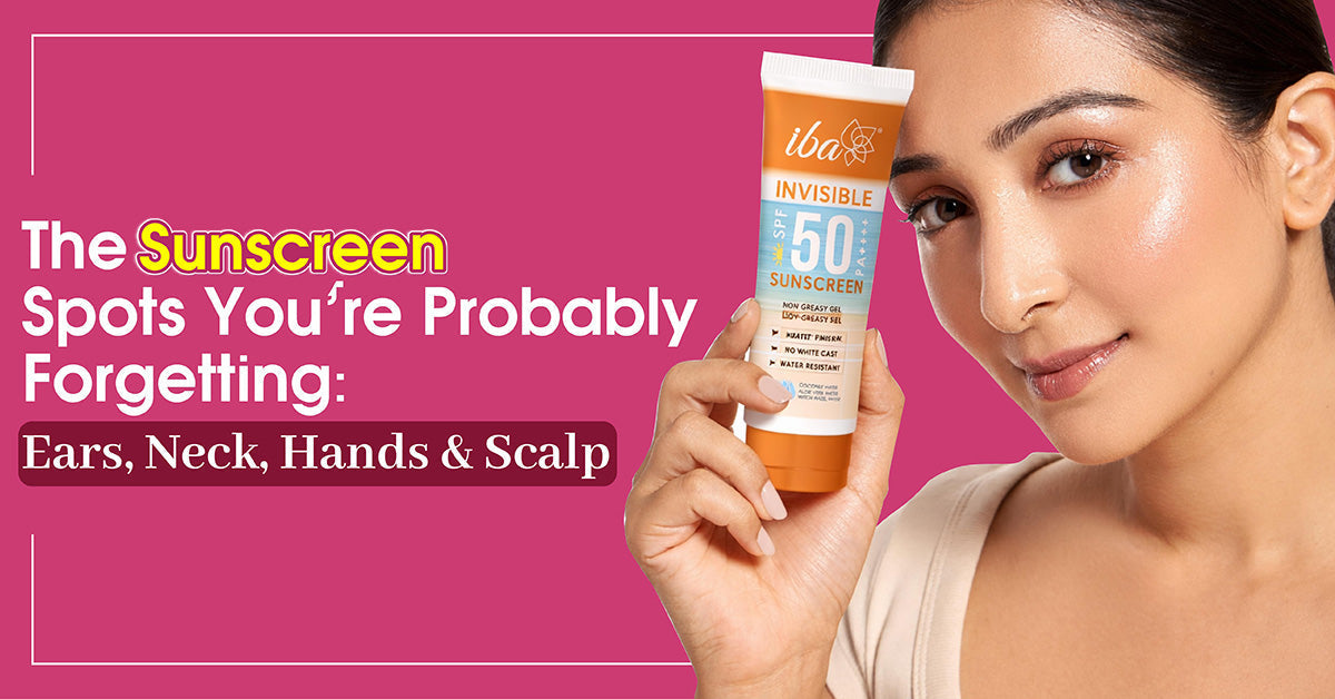 The Sunscreen Spots You're Probably Forgetting