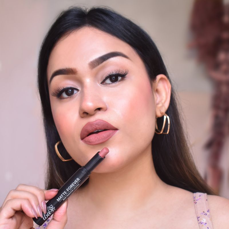 Iba Matte Forever Non Transfer Lipstick- 10 One & Only, 2 g