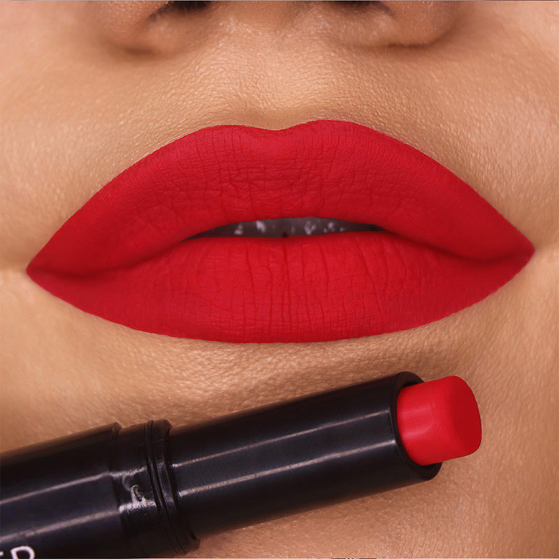 Iba Matte Forever Non Transfer Lipstick - 11 Nikkah Red, 2g