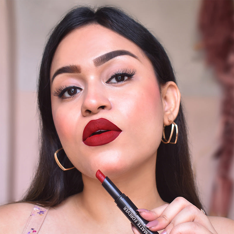 Iba Matte Forever Non Transfer Lipstick - 12 Dinner Date, 2g