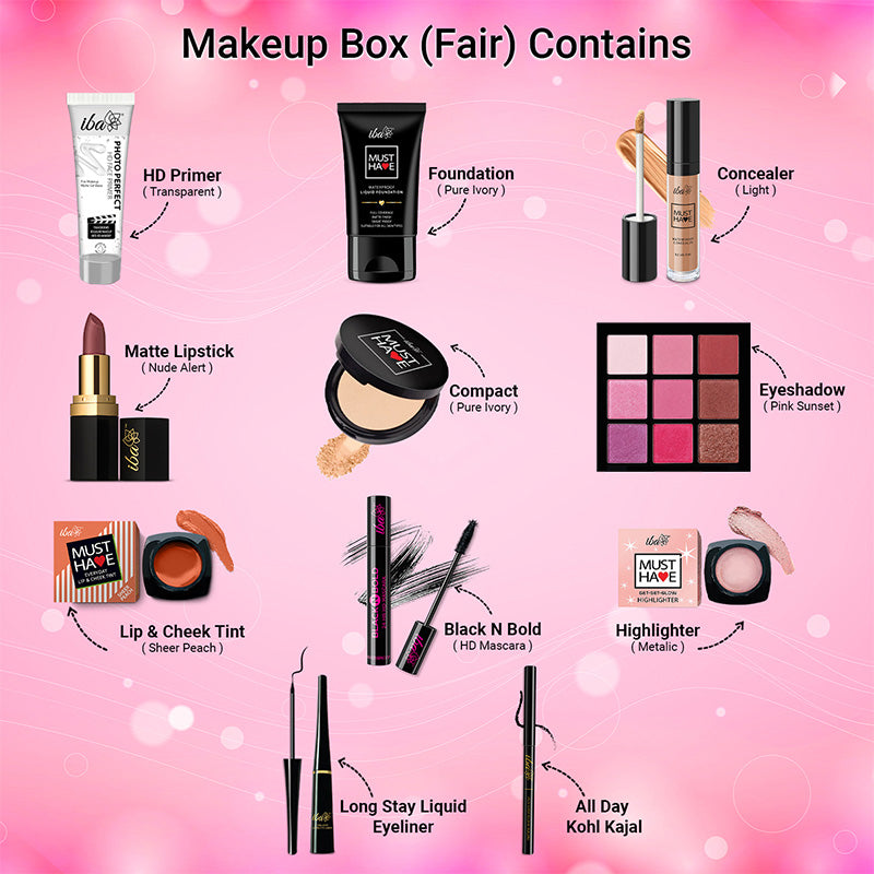 Iba Must Have Complete Makeup Box -Fair