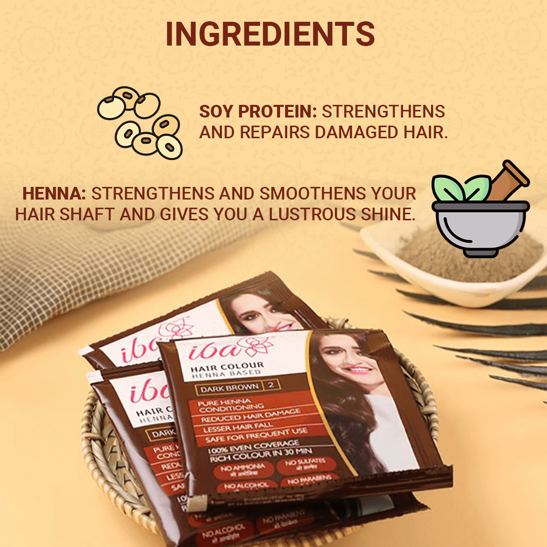 Hair Color-Dark Brown Ingredients