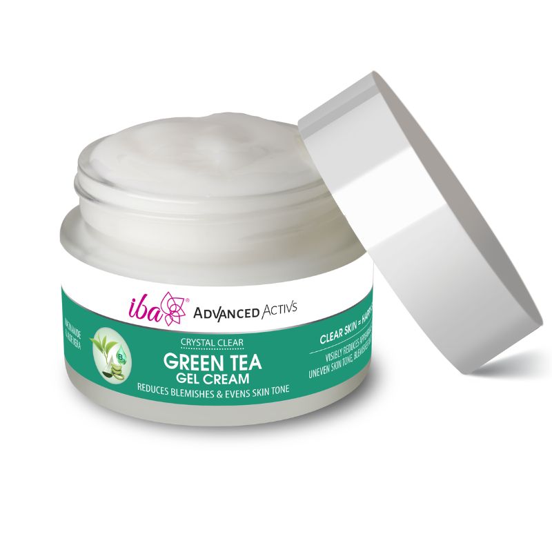Iba Advanced Activs Crystal Clear Green Tea Gel Cream