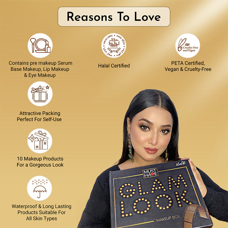 Iba Must Have Glam Look Makeup Box - Medium