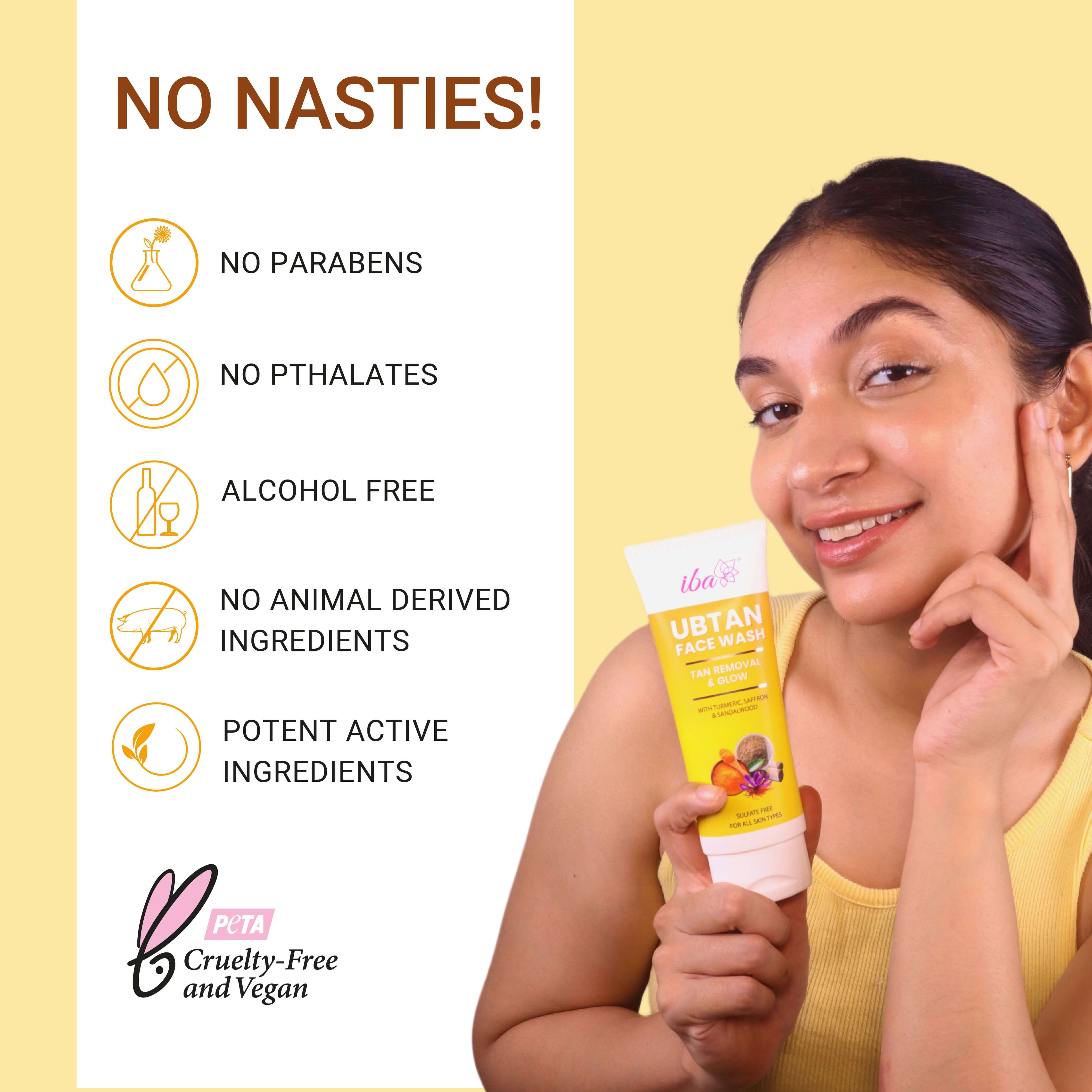 Iba Ubtan Face Wash, 100 ml