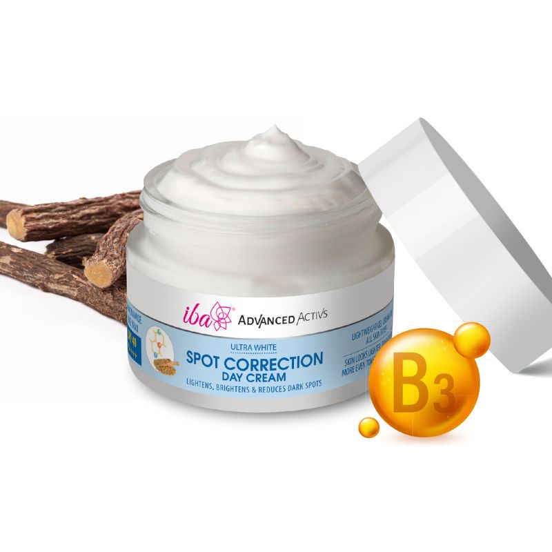 Iba Advanced Activs Ultra White 5% Niacinamide Spot Correction Day Cream SPF 40