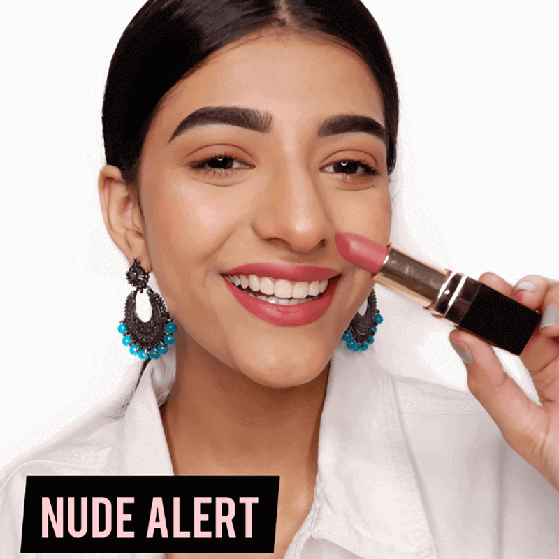 Iba Pure Lips Long Stay Matte Lipstick- M19 Nude Alert, 4 g