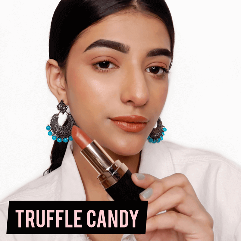 Iba Pure Lips Long Stay Matte Lipstick- M20 Truffle Candy, 4 g