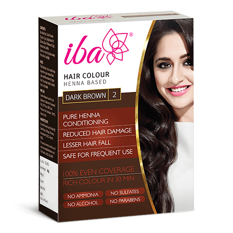 Iba Hair Color-Dark Brown, 70 g