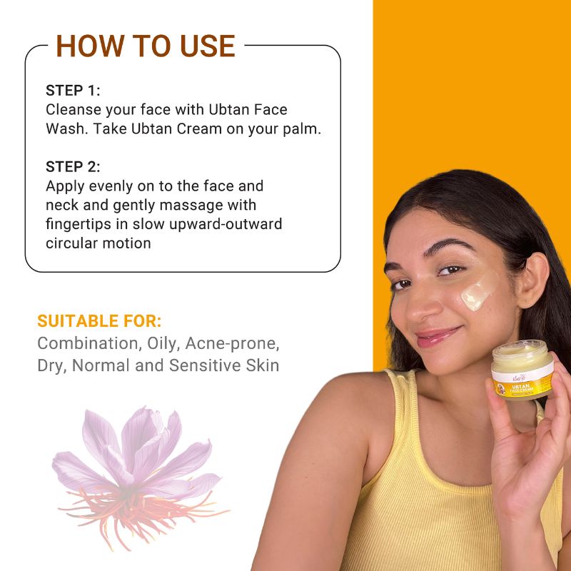 How to Use Ubtan Face Cream