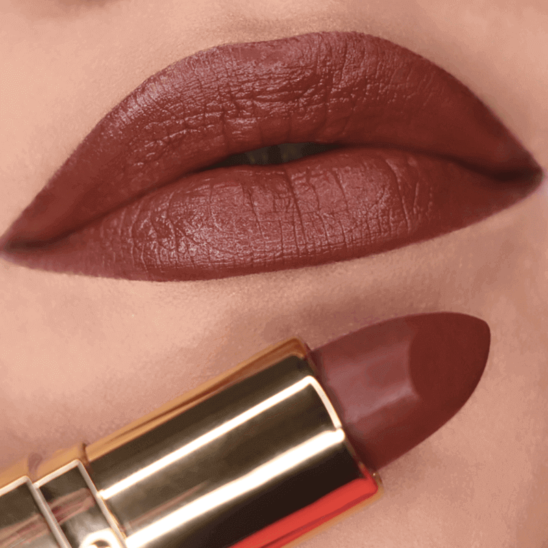 Iba Pure Lips Long Stay Matte Lipstick-M03 Toffee Brown