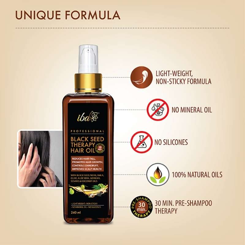 Black Seed Therapy Hair Oil Unique Formula