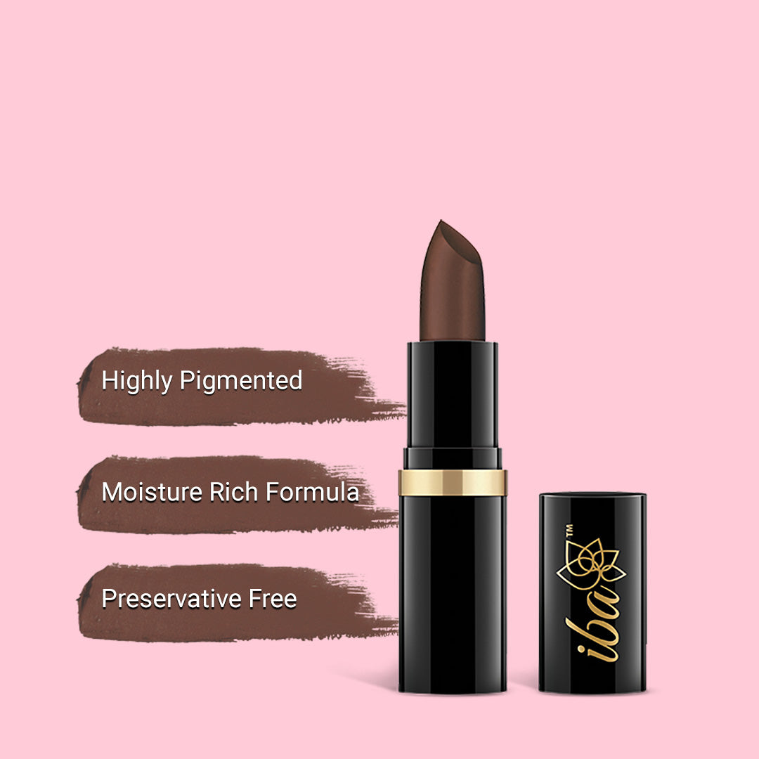 Iba Dark Chocolate Moisture Rich Lipstick