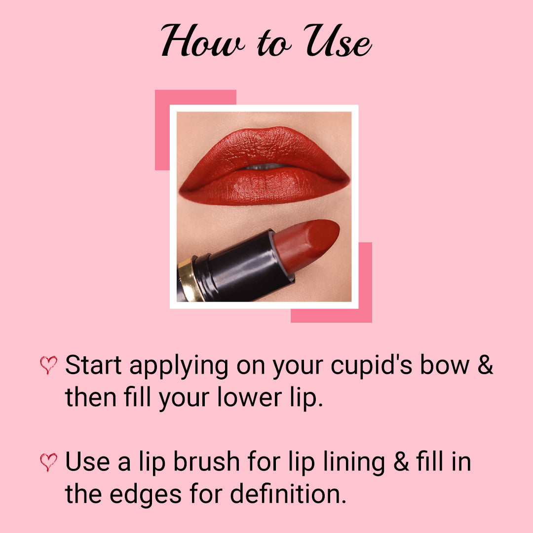 How To Use Iba's Cherry Red Lipstick