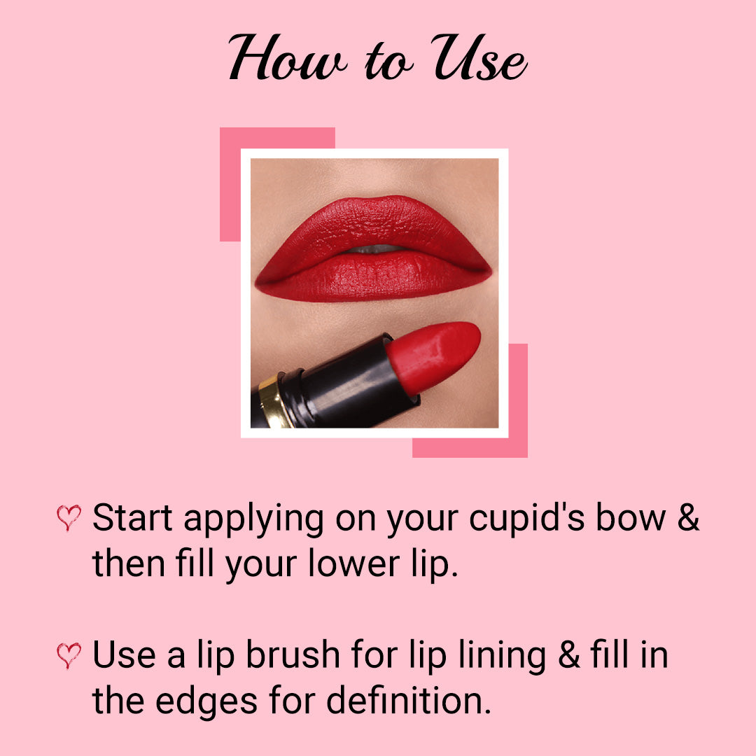 How To Use Iba's Ruby Touch Lipstick