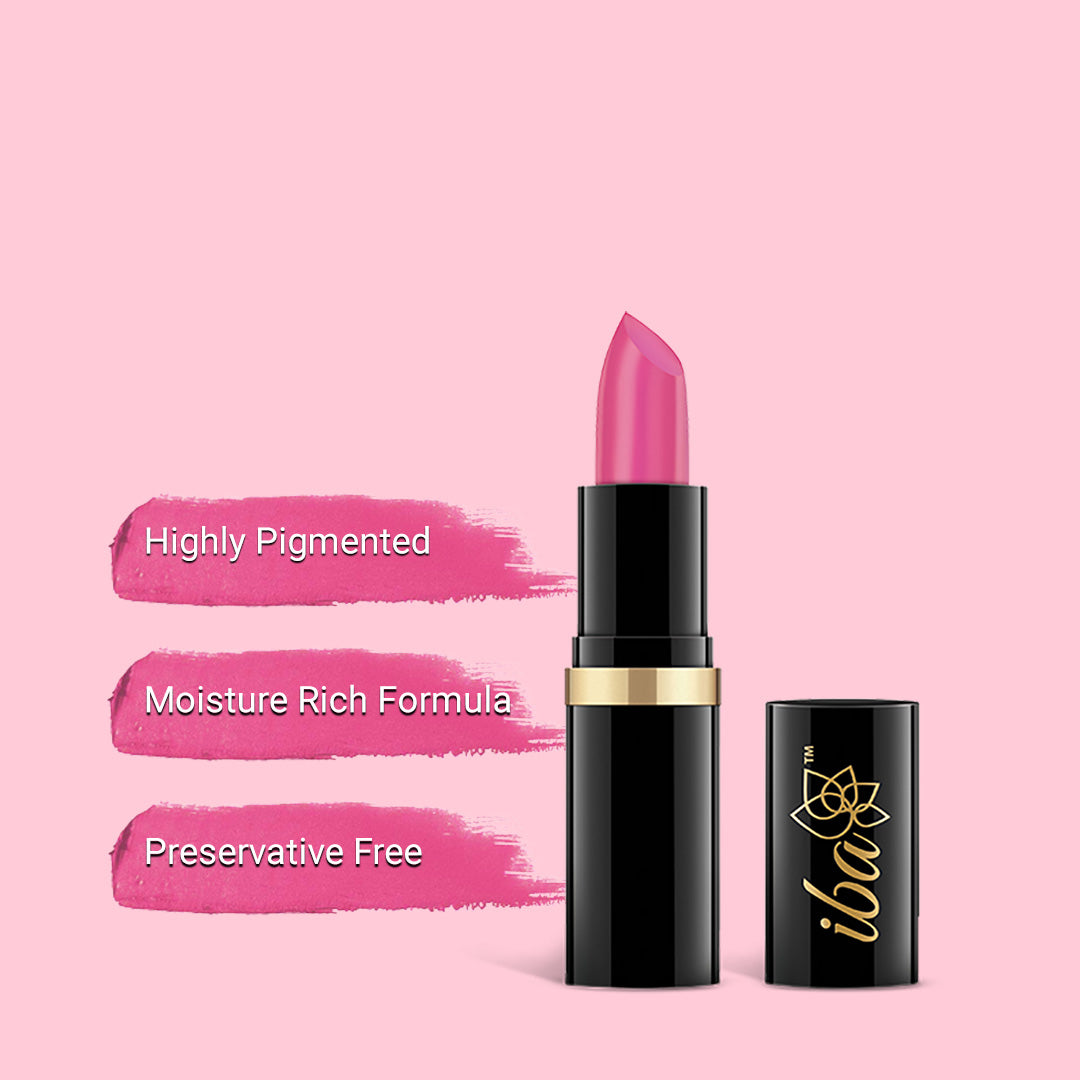 Iba Royal Pink Moisture Rich Lipstick