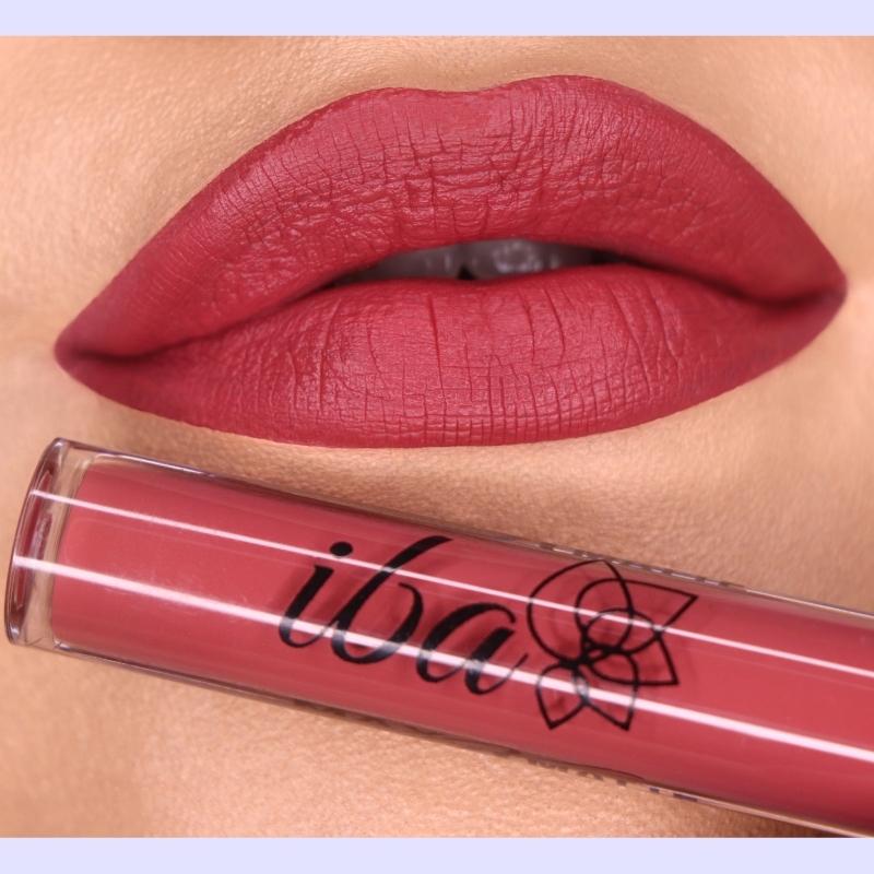 Iba Maxx Matte Liquid Lipstick Color Blissful Mocha
