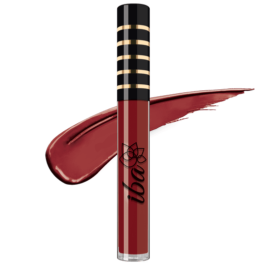 Iba Matte Liquid Lipstick – Burgundy Blush