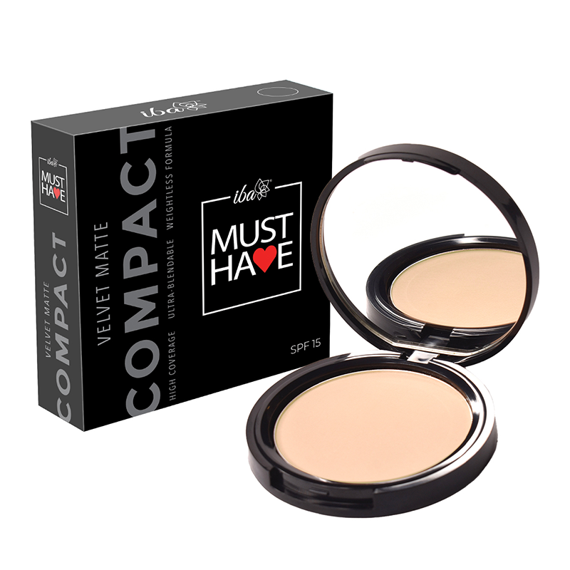 Iba Must Have Velvet Matte Compact - Cool Vanilla