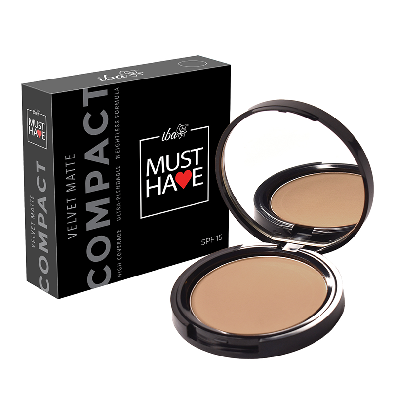 Iba Must Have Velvet Matte Compact - Golden Sand