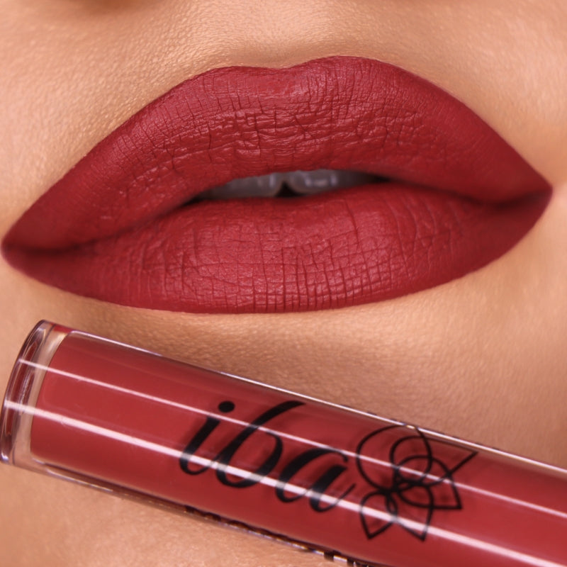 Iba Matte Liquid Lipstick – Hot Chocolate