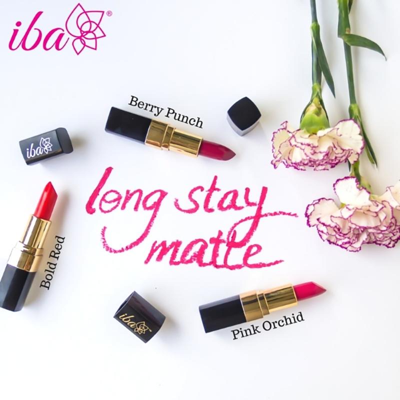 Iba Party Ready Long Stay Matte Lipstick Shades Combo