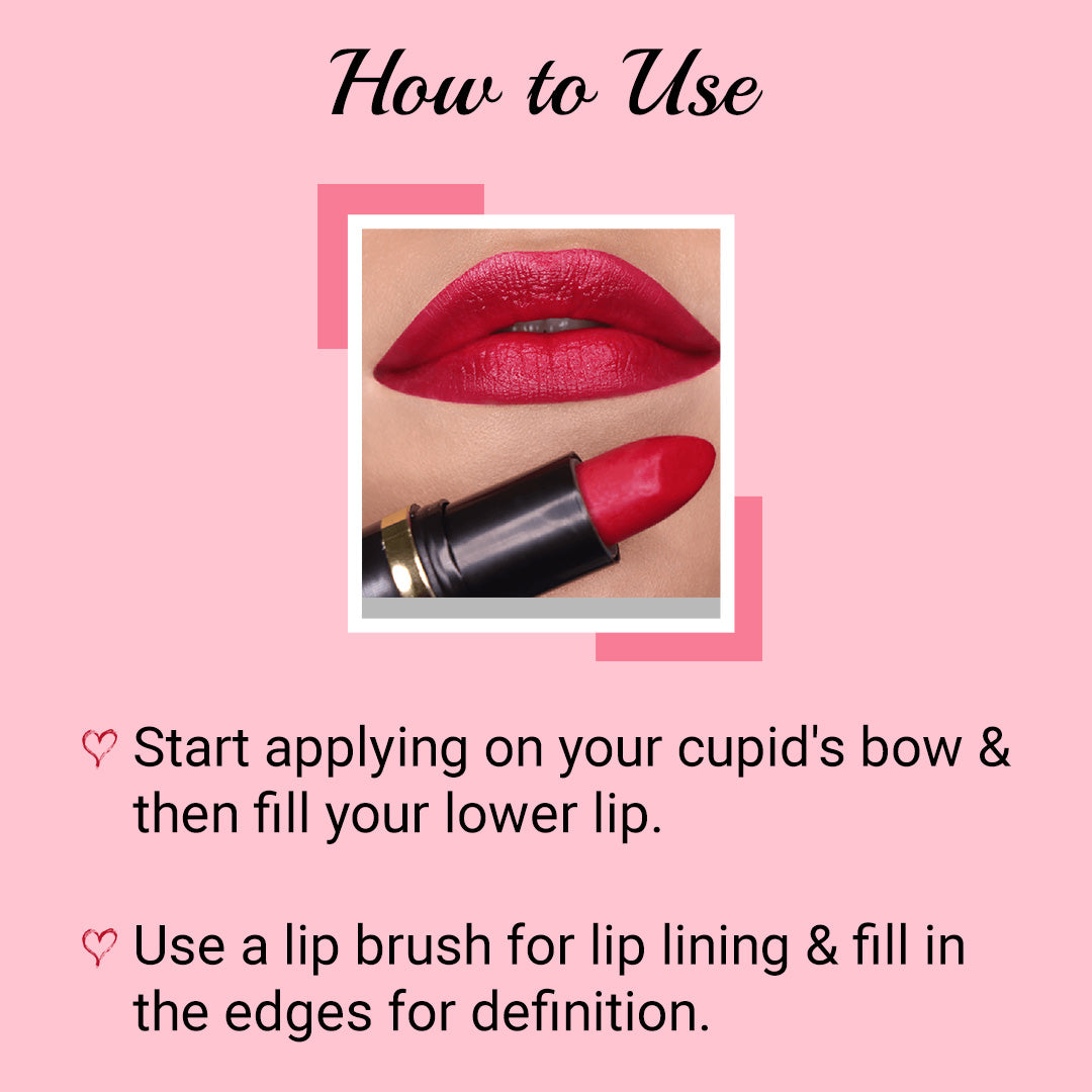 How To Use Iba's Fuchsia Fusion Lipstick