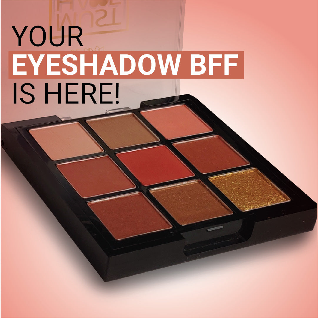 Iba Peach Glam Limitless Looks Eyeshadow Palette