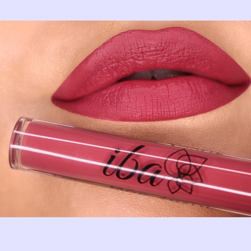 Iba Maxx Matte Liquid Lipstick – Perky Pink