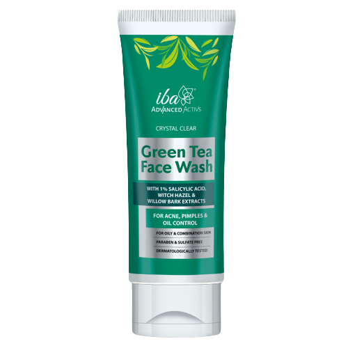 Iba Advanced Activs Crystal Clear Green Tea Face Wash