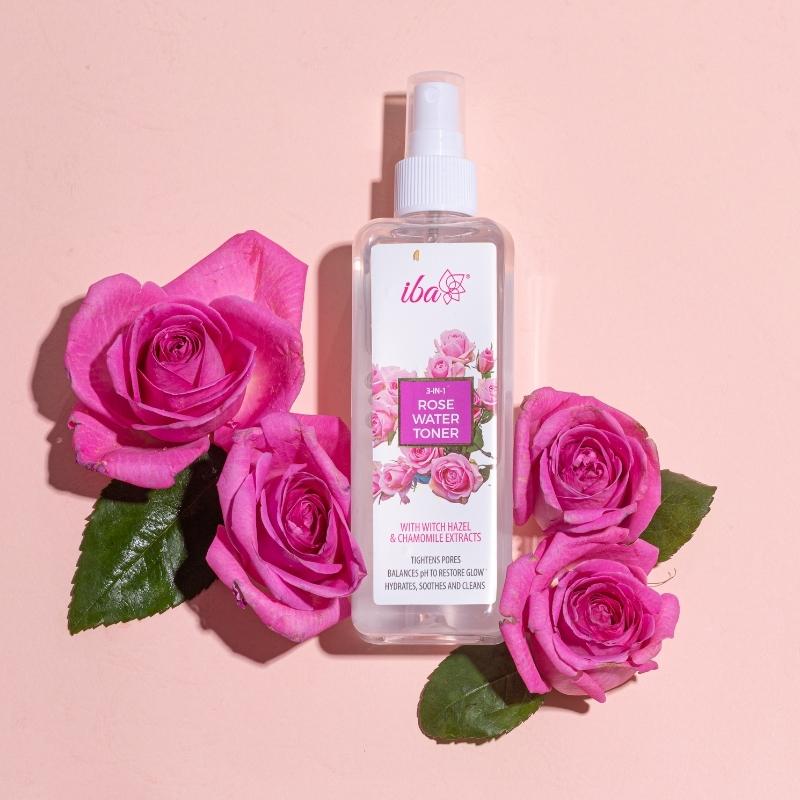 Iba 3-in-1 Rose Water Toner