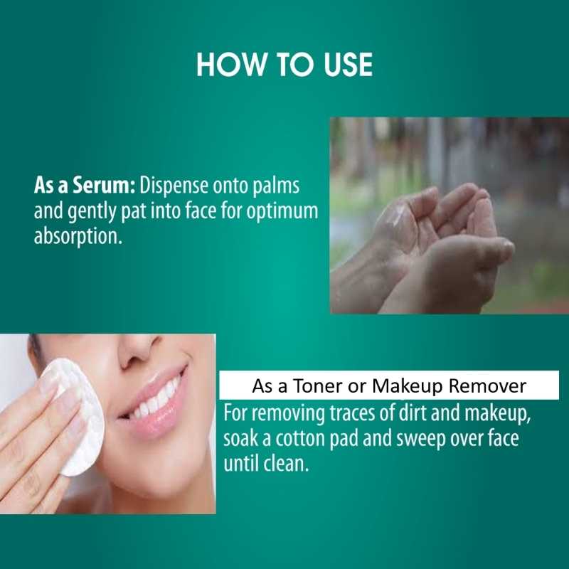 Crystal Clear Skin Rejuvenating Aloe Vera Serum Toner