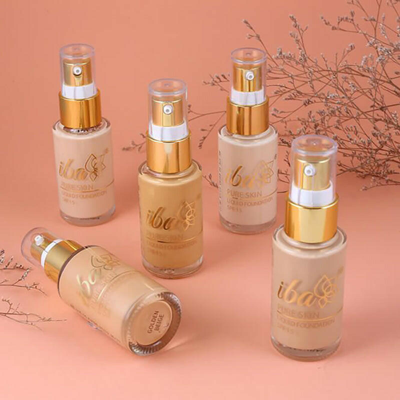 Iba Pure Skin Liquid Foundation Types