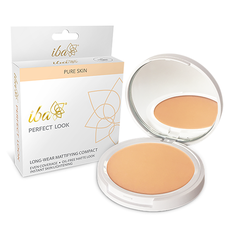 Iba Perfect Look Long Wear Mattifying Compact Coral