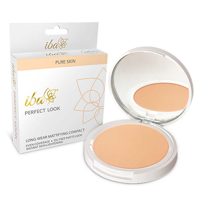 Iba Perfect Look Long Wear Mattifying Compact Pearl