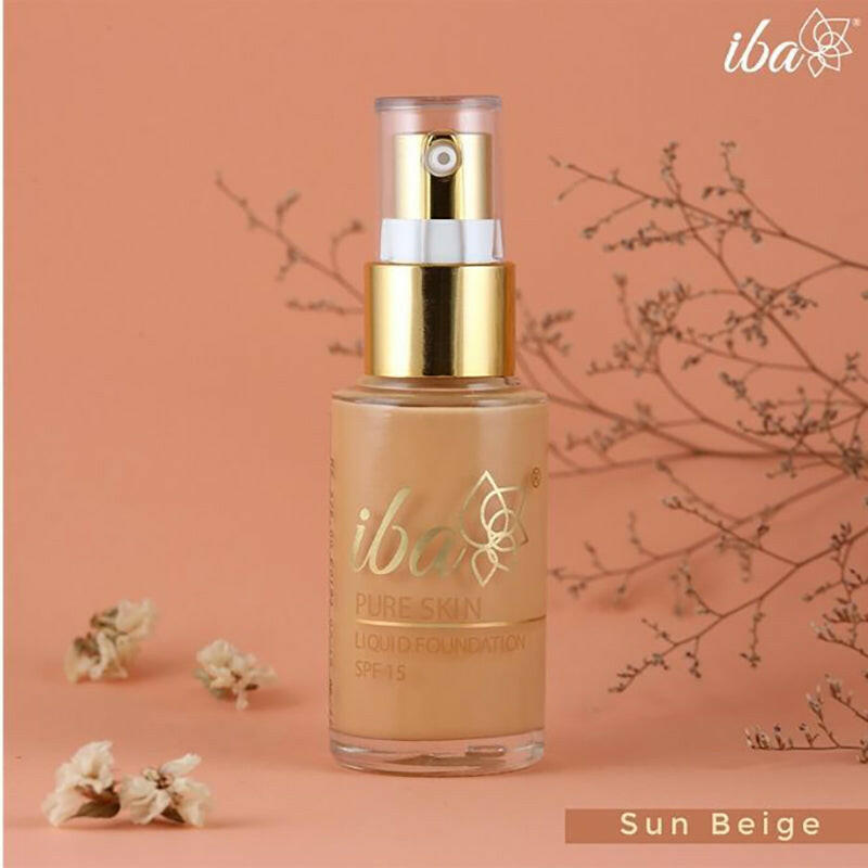 Iba Pure Skin Liquid Foundation-Sun Beige