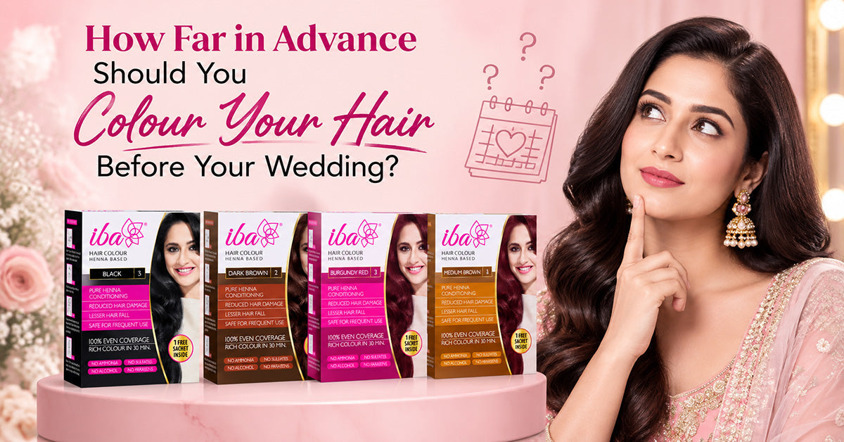 How Far in Advance Should You Colour Your Hair Before Your Wedding?