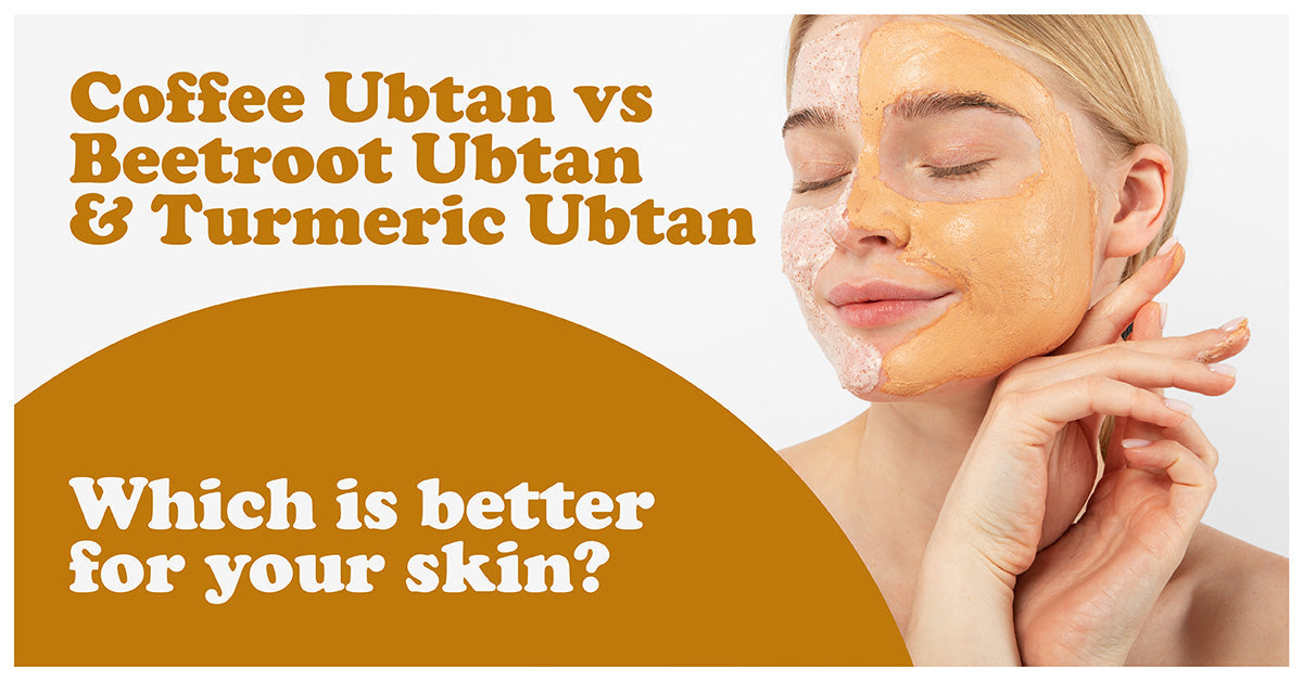 Coffee Ubtan vs Beetroot Ubtan and Turmeric Ubtan