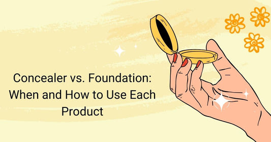 Concealer vs. Foundation: When and How to Use Each Product