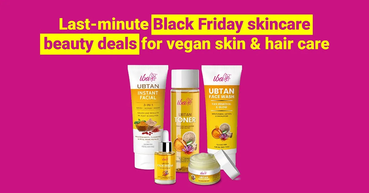 Last-Minute Black Friday Skincare Beauty Deals For Vegan Skin & Hair Care