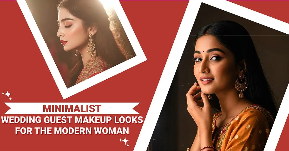 Minimalist Wedding Guest Makeup Looks