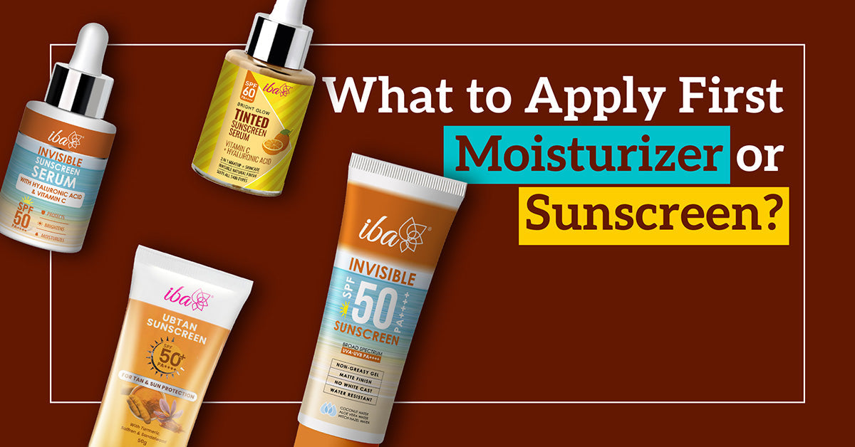 What to Apply First: Moisturizer or Sunscreen?