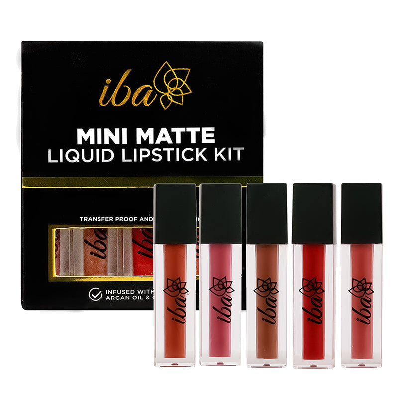 Iba Liquid Matte Mini Lipstick Kit