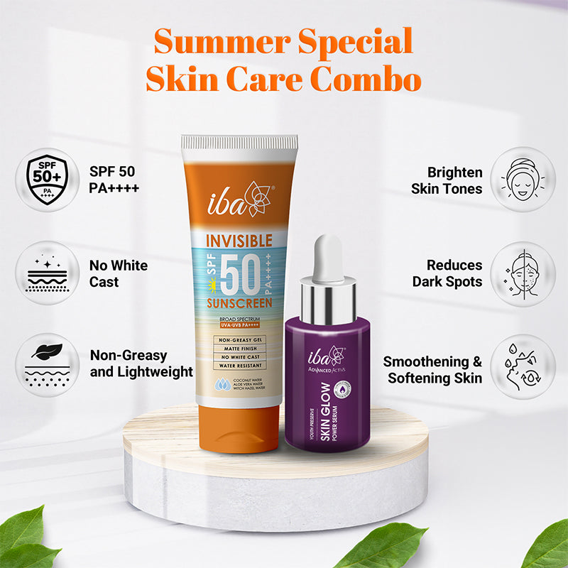 Iba Summer Special Serum + Sunscreen Combo