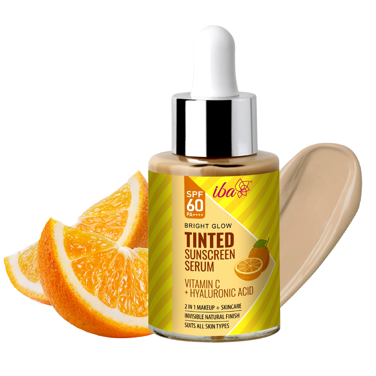 Iba Bright Glow Tinted Sunscreen Serum SPF 60 PA++++