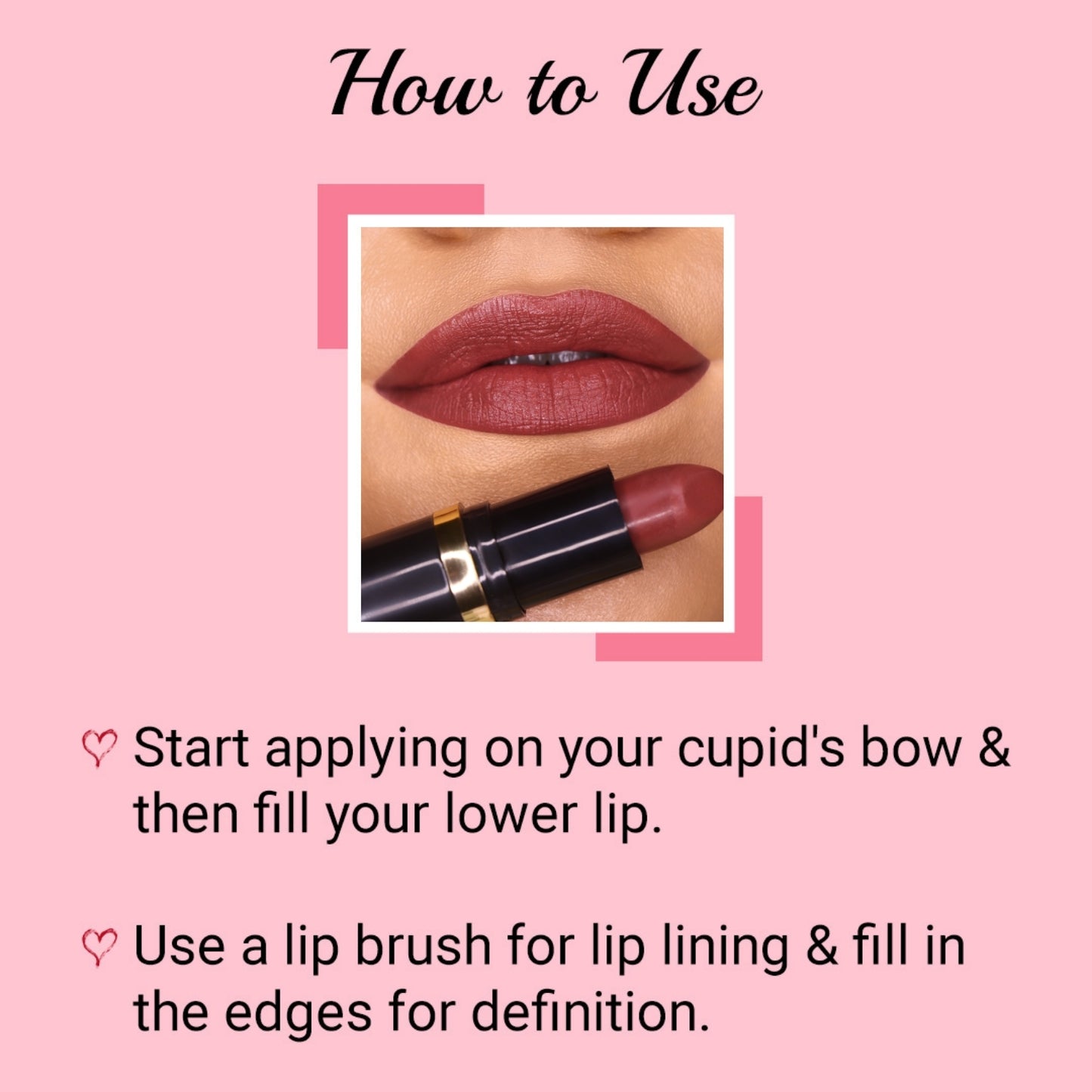 How to use Moisture Rich Lipstick - Perfect Nude