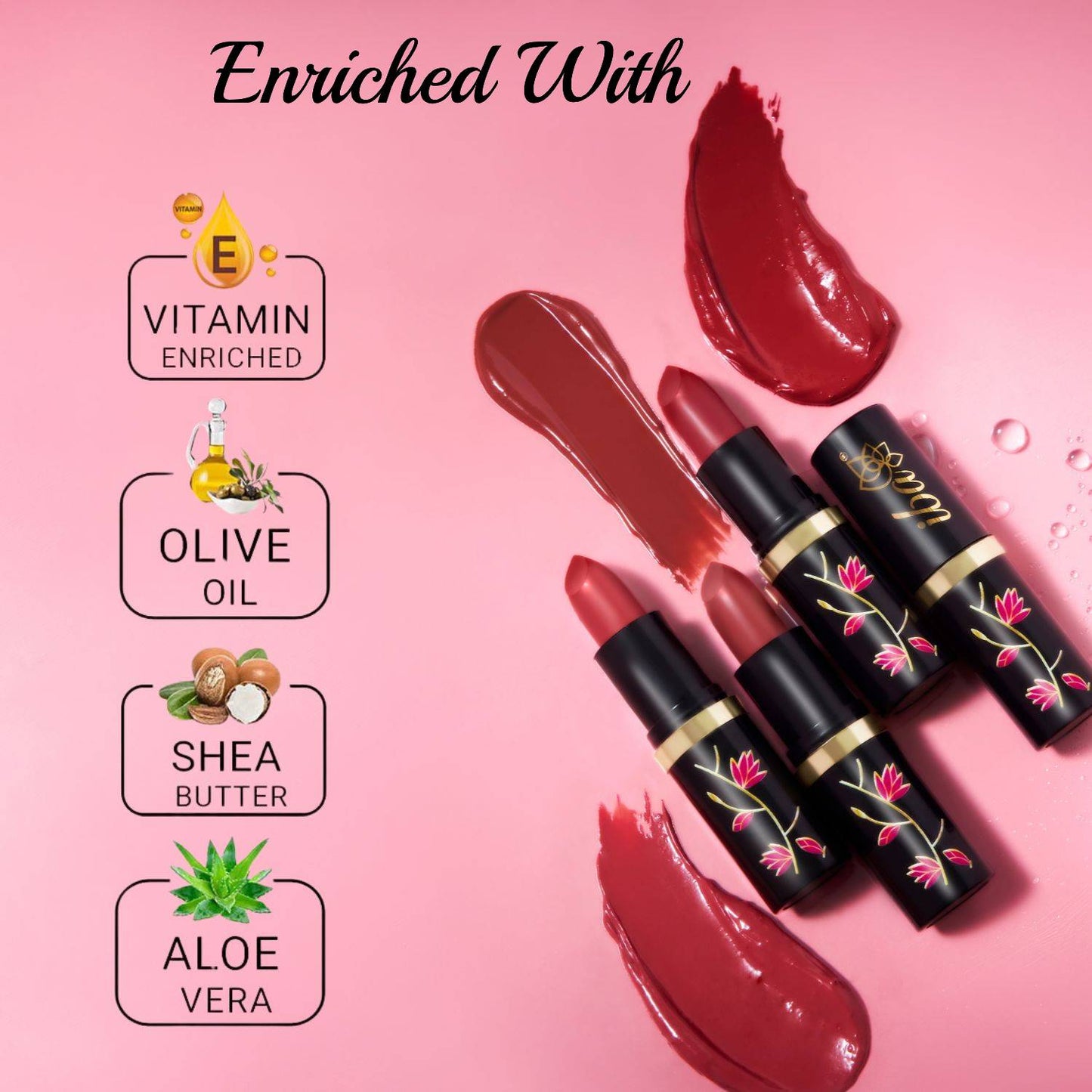 Iba Moisture Rich Lipstick Limited Edition - Sunday Brunch